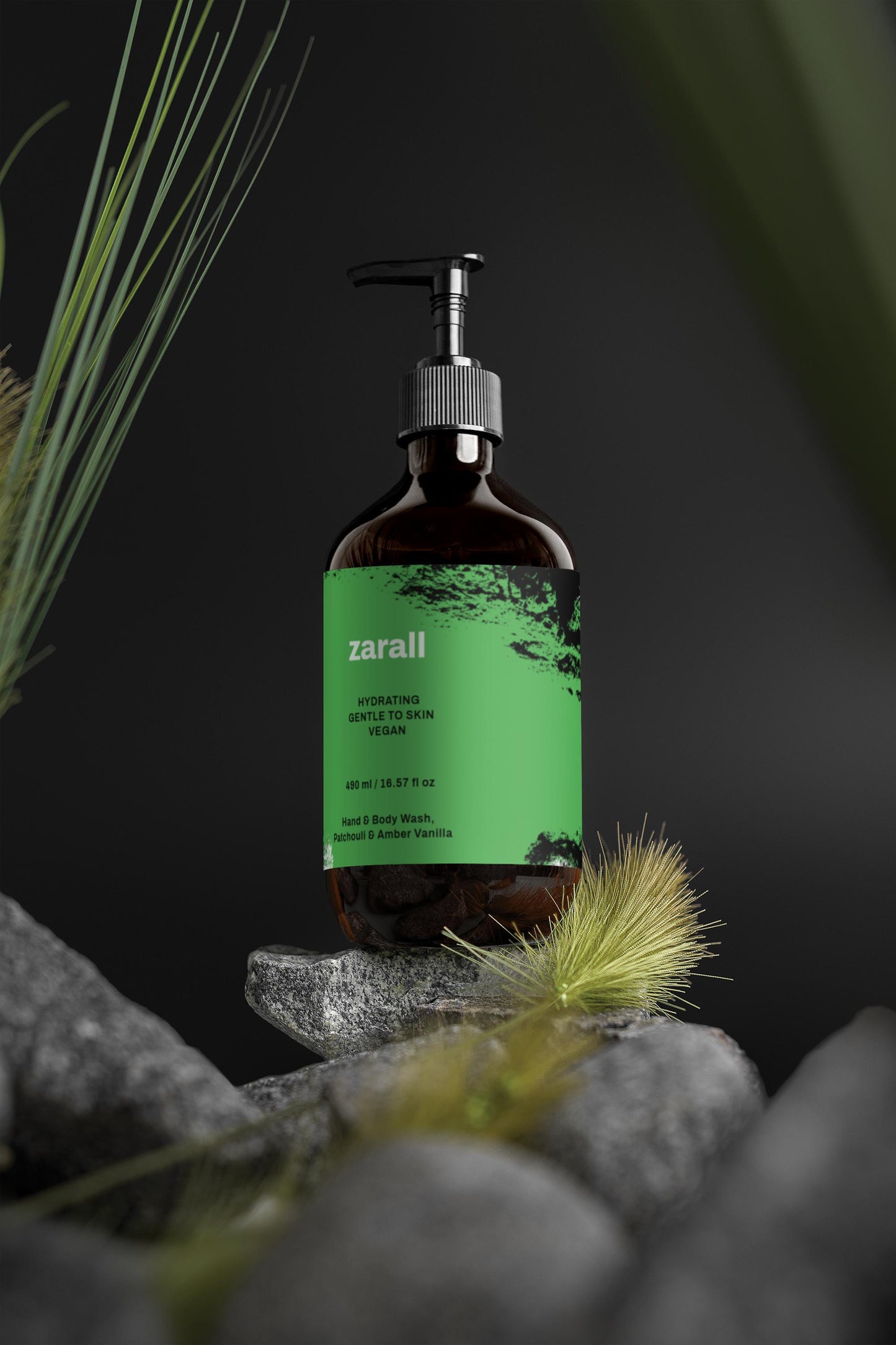 Hand & Body Wash, Patchouli & Amber Vanilla