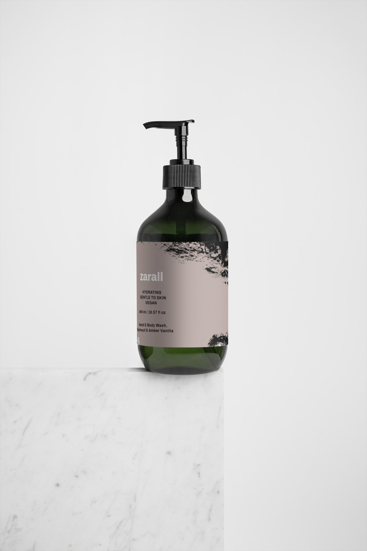 Hand & Body Wash Patchouli & Amber Vanilla – Gel de Duș Vegan cu Betaină & Extract de Flori
