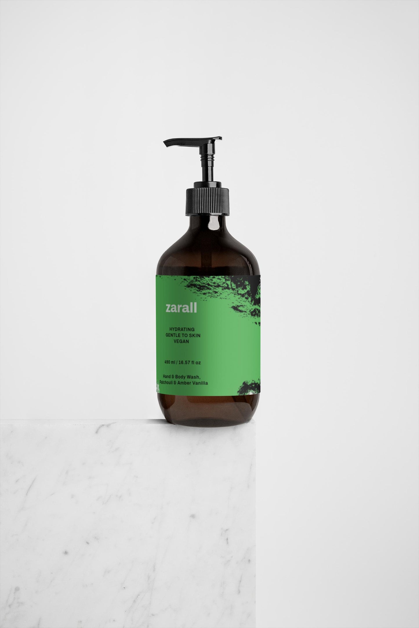 Hand & Body Wash, Patchouli & Amber Vanilla