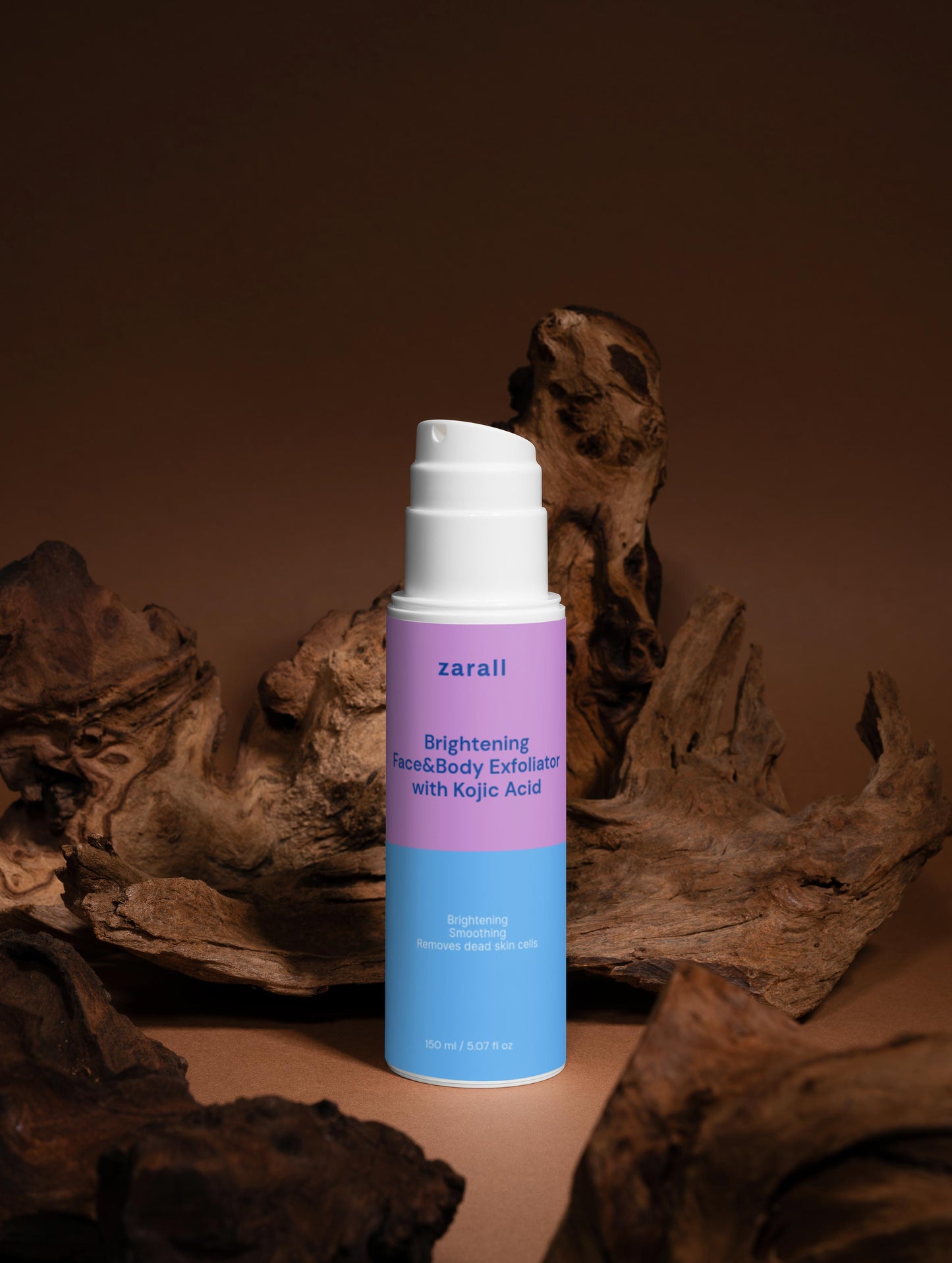 Brightening Face & Body Exfoliator cu Acid Kojic – Exfoliant Iluminant cu Unt de Shea & Ulei de Jojoba