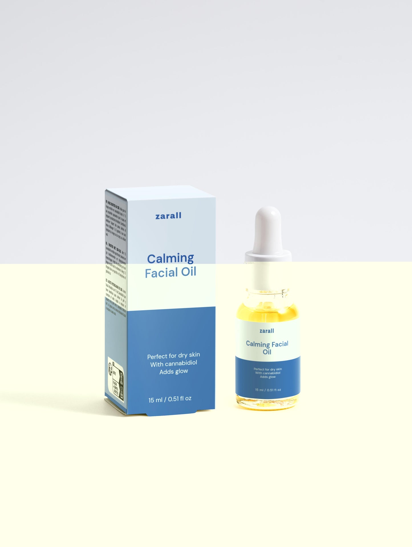 Calming Facial Oil – Ulei Facial Calmant cu 1% CBD & Ulei de Cânepă