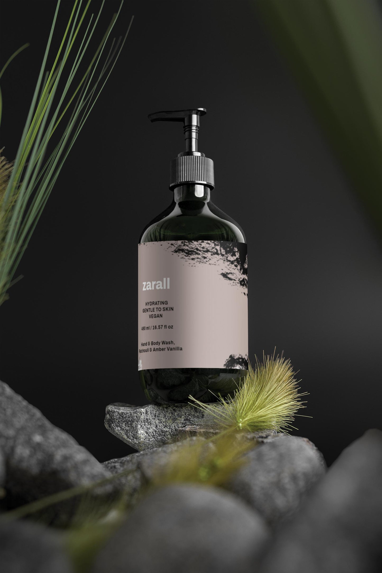 Hand & Body Wash Patchouli & Amber Vanilla – Gel de Duș Vegan cu Betaină & Extract de Flori