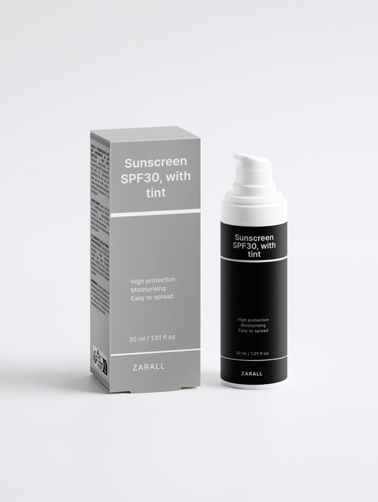 Sunscreen SPF30, with tint