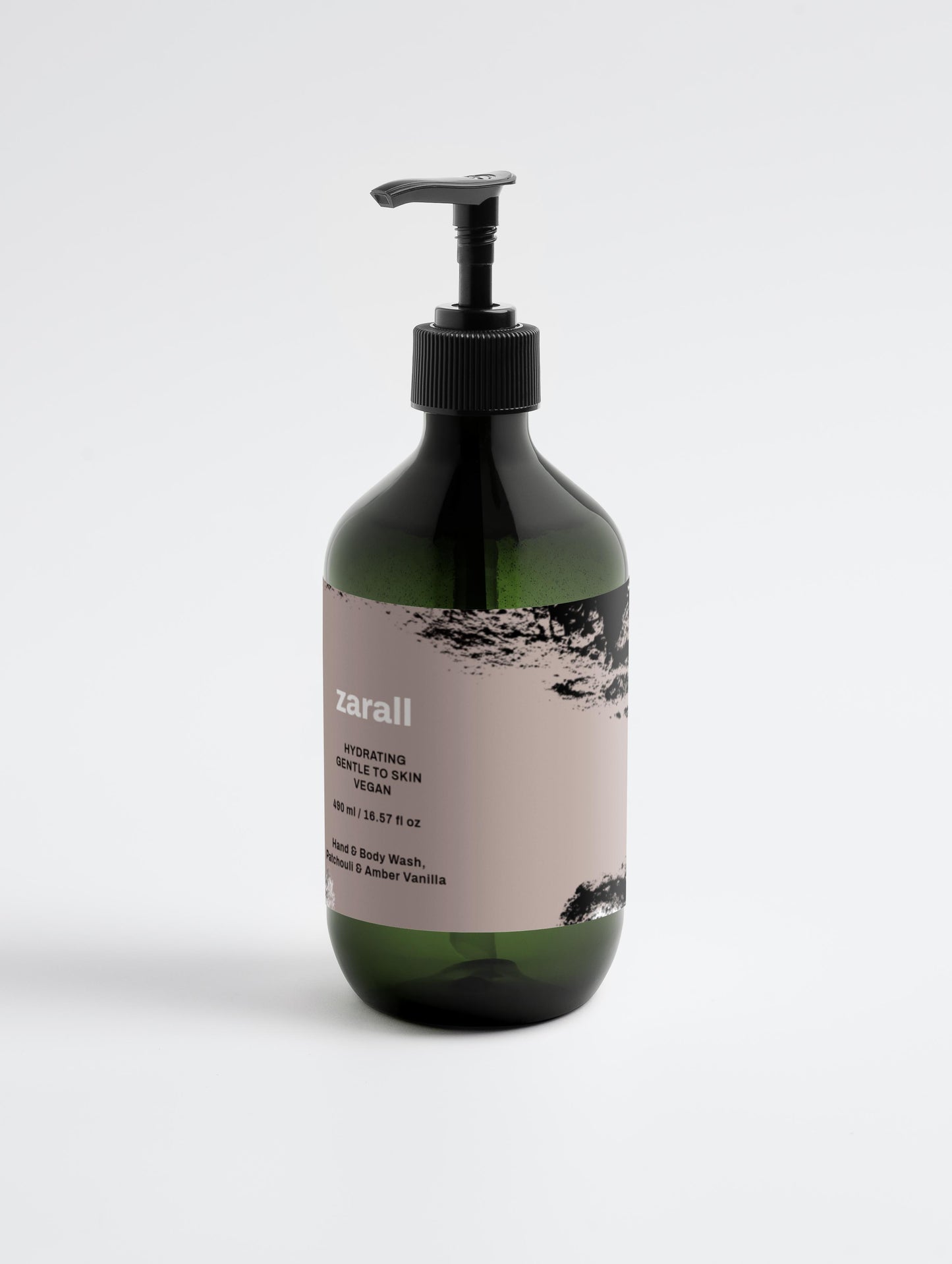 Hand & Body Wash Patchouli & Amber Vanilla – Gel de Duș Vegan cu Betaină & Extract de Flori