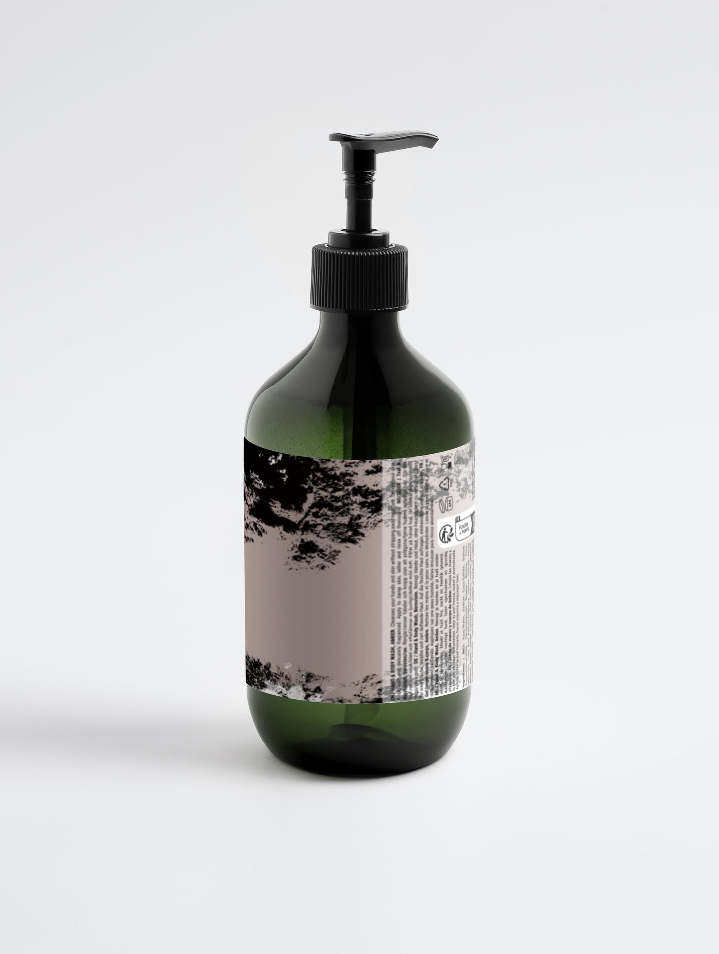 Hand & Body Wash Patchouli & Amber Vanilla – Gel de Duș Vegan cu Betaină & Extract de Flori